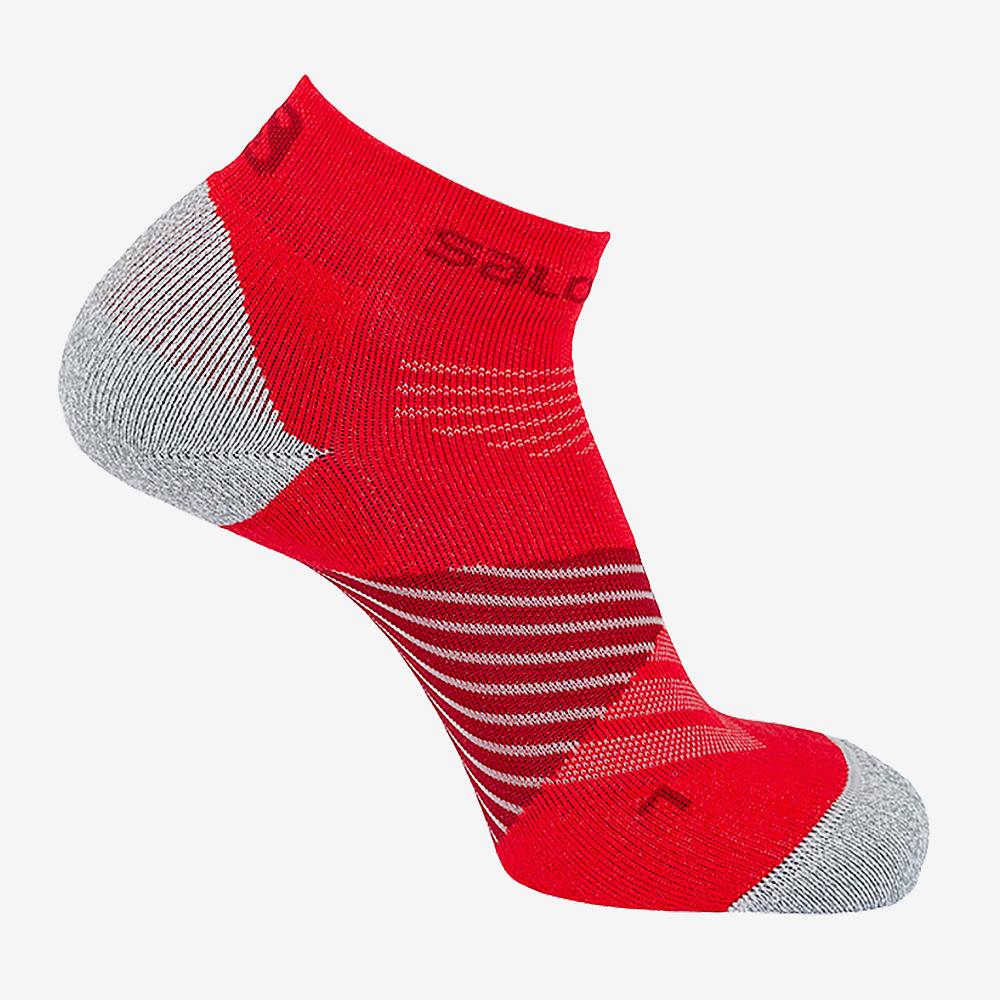 Salomon Singapore Mens Socks - SPEED PRO Red | 38025-FJAK